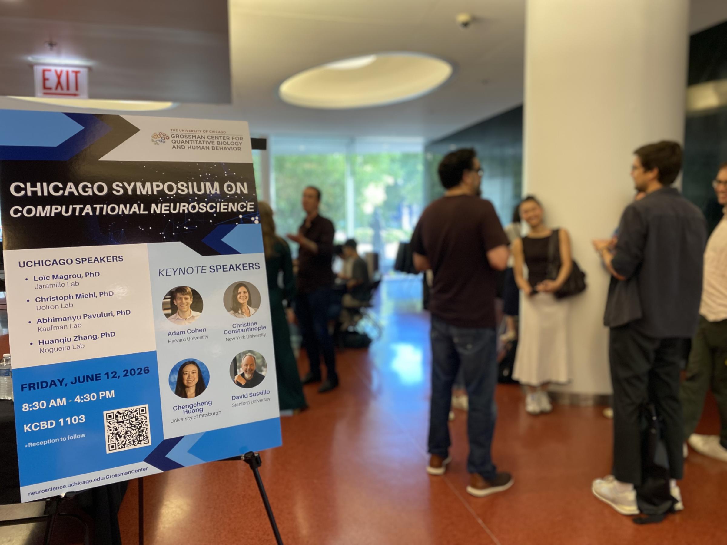Chicago Symposium on Comp Neuro entrance
