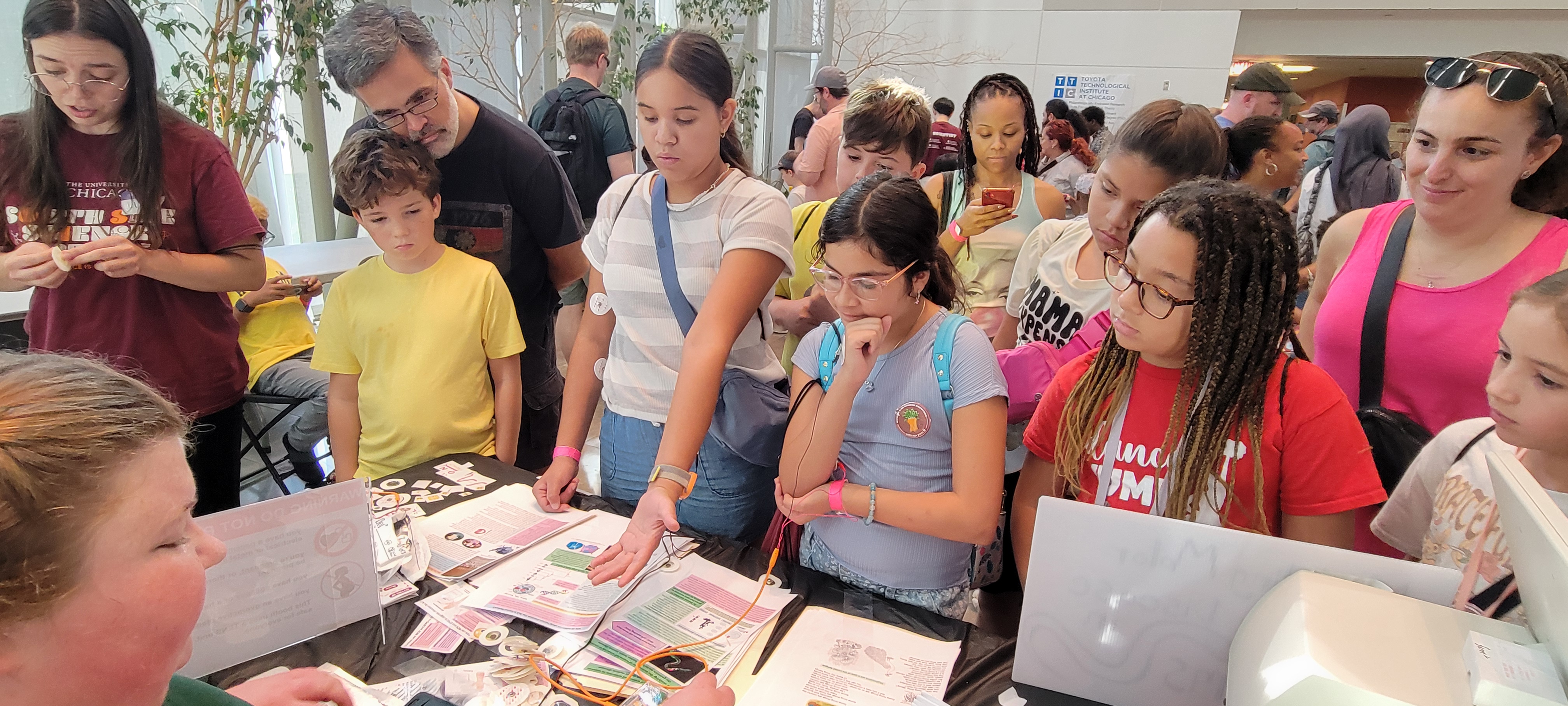 Troop at Science Festival